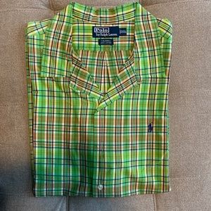 Polo by Ralph Lauren Men's short sleeve shirt XXL CALDWELL